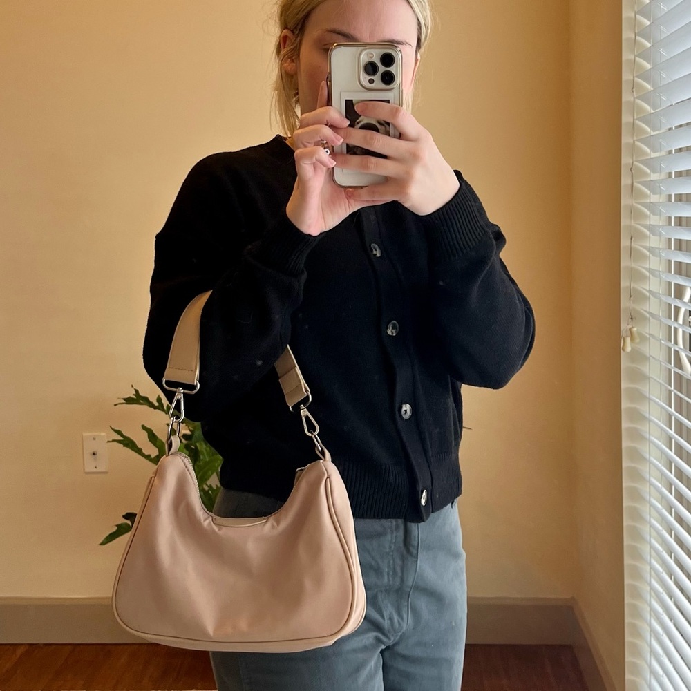 Mango baguette purse